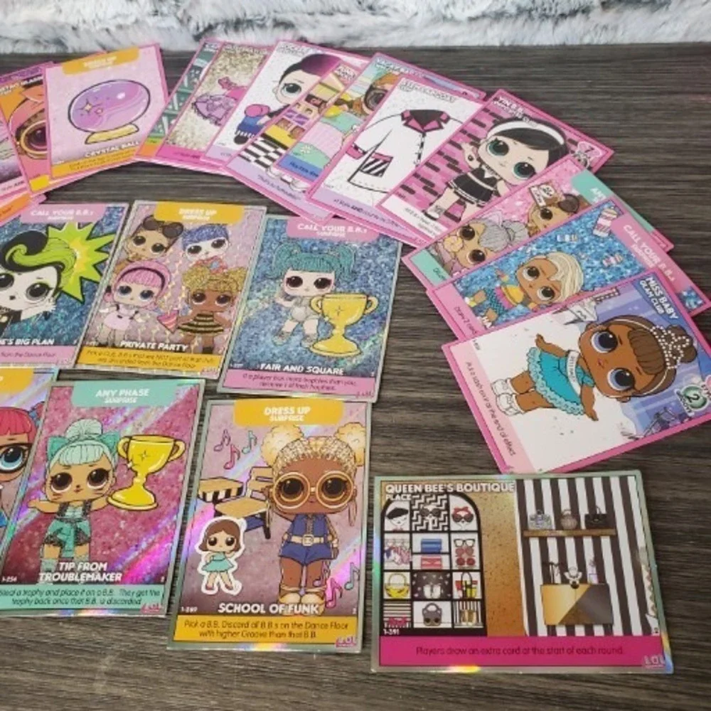 L.O.L. Dolls Trading‎ Card Game 22 Replacement Cards Plus Extras
